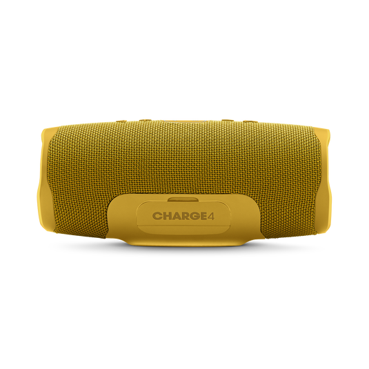 JBL Charge 4 - Mustard Yellow - Portable Bluetooth speaker - Back image number null