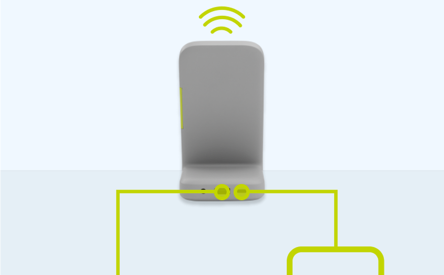 InstantStation Wireless Stand Kolmen laitteen lataus samanaikaisesti - Image