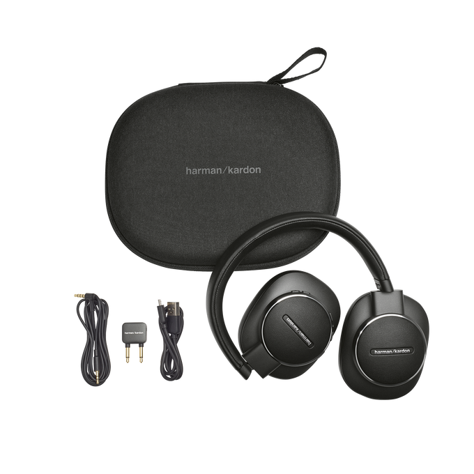Harman Kardon FLY ANC - Black - Wireless Over-Ear NC Headphones - Detailshot 8 image number null