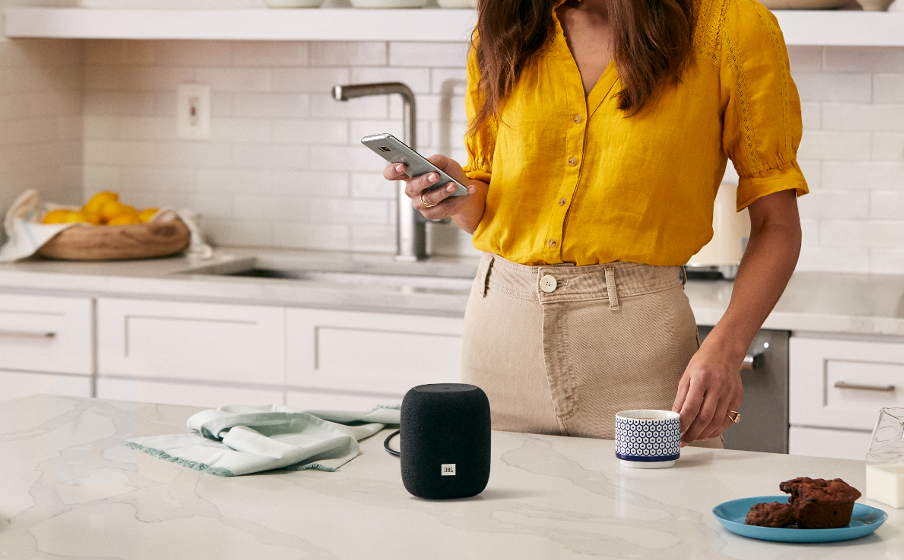 JBL Link Music Langaton suoratoisto WiFi- tai Bluetooth-yhteyden avulla - Image