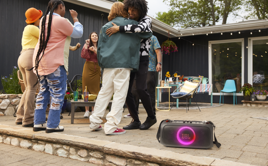 JBL PartyBox On-the-Go Essential Synkronoidut valotehosteet - Image