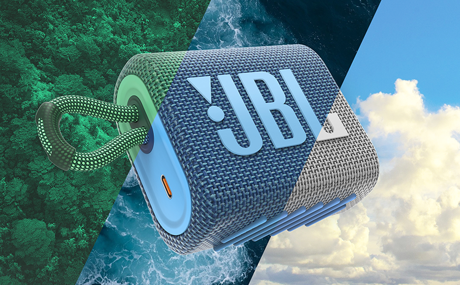 JBL Go 3 Eco Ympäristöystävälliset kierrätetyt materiaalit ja pakkaus - Image