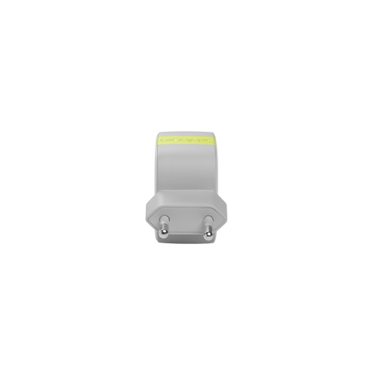 InstantCharger 30W 2 USB - White - Compact USB-C and USB-A PD charger - Front image number null