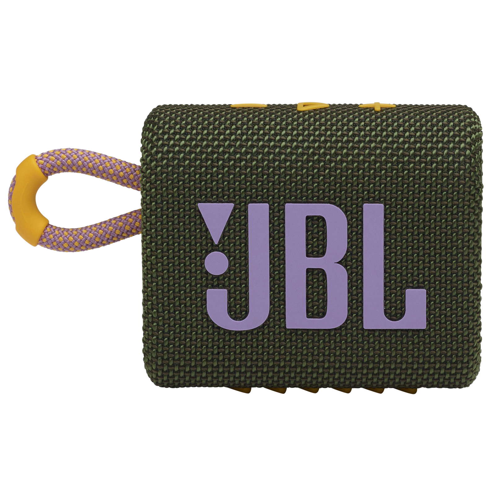 JBL Go 3 - Green - Portable Waterproof Speaker - Front