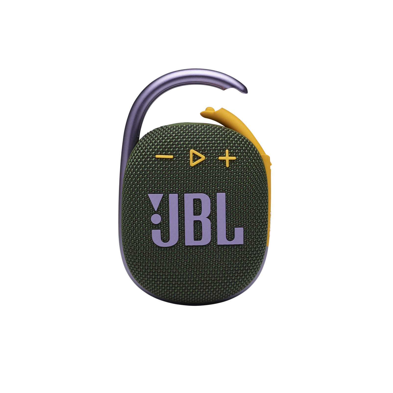 JBL Clip 4 - Green - Ultra-portable Waterproof Speaker - Front