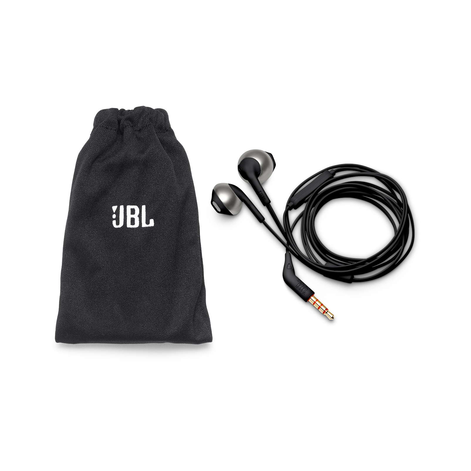 JBL Tune 205 - Black - Earbud headphones - Detailshot 2
