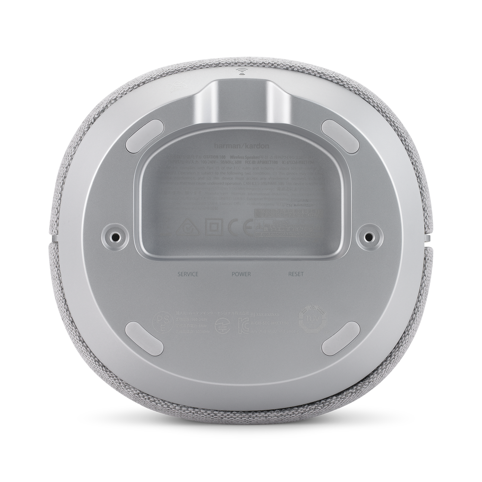 Harman Kardon Citation 100 - Grey - The smallest, smartest home speaker with impactful sound - Detailshot 3