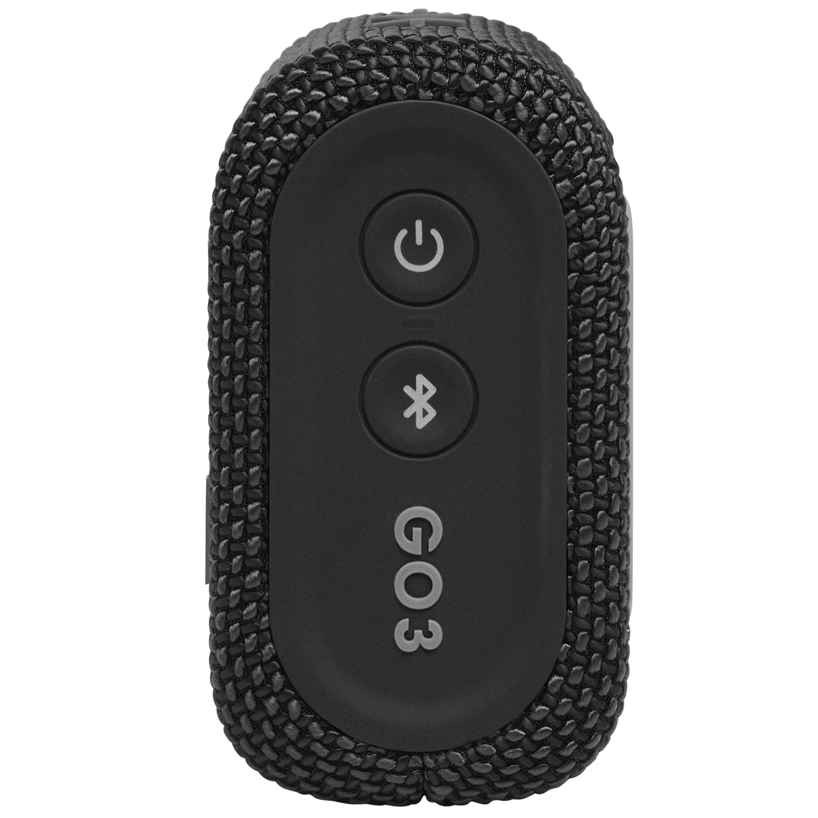 JBL Go 3 - Black - Portable Waterproof Speaker - Right