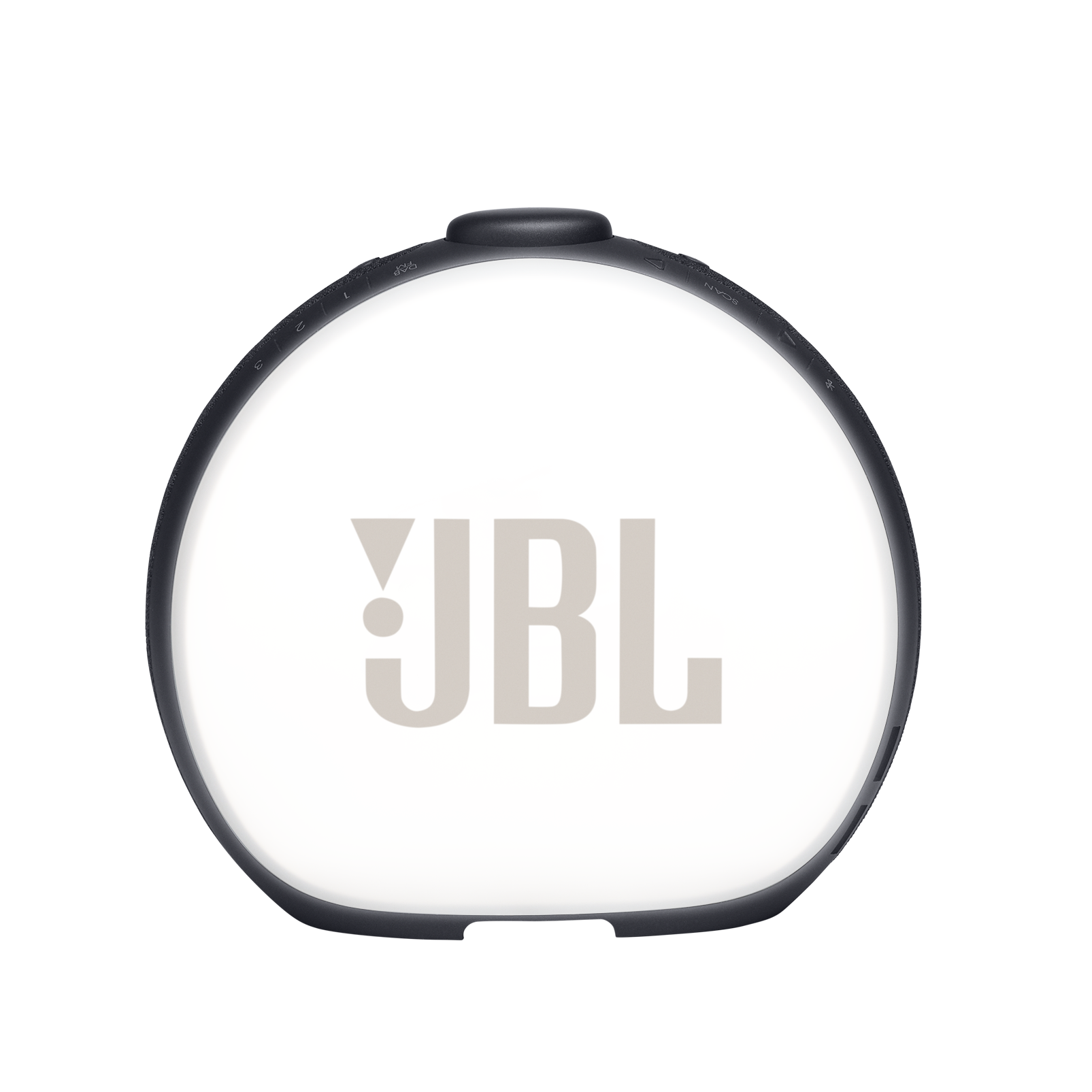 JBL Horizon 2 DAB - Black - Bluetooth clock radio speaker with DAB/DAB+/FM - Back
